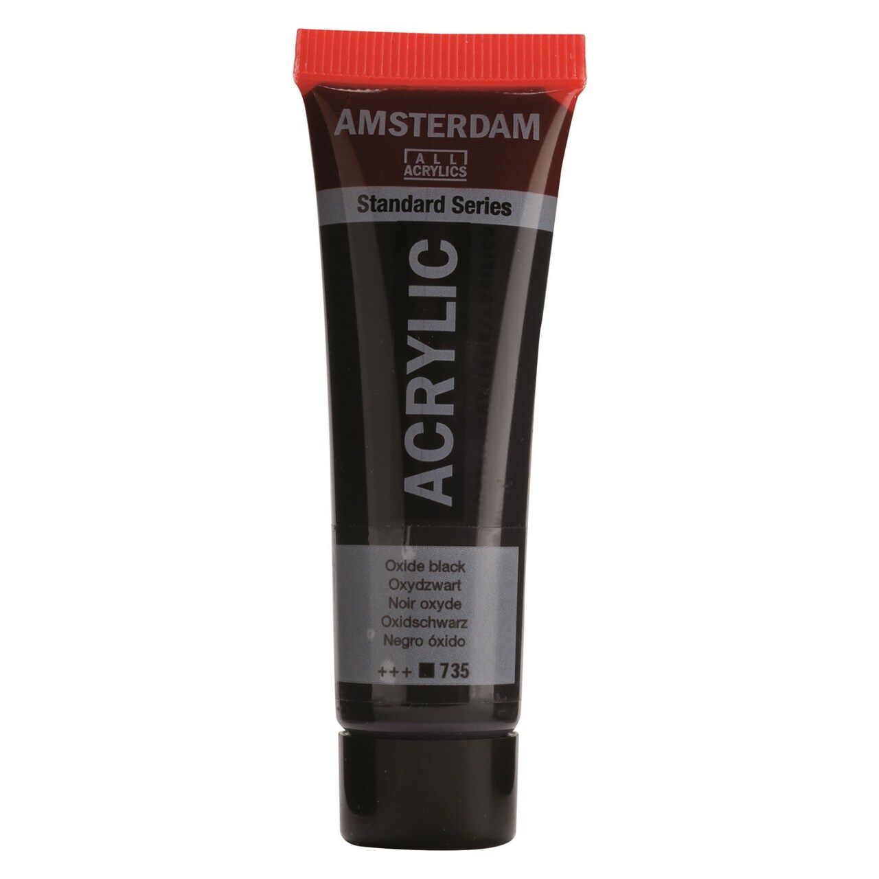 Amsterdam Standard Series Acrylic Paint, 20ml, Oxide Black